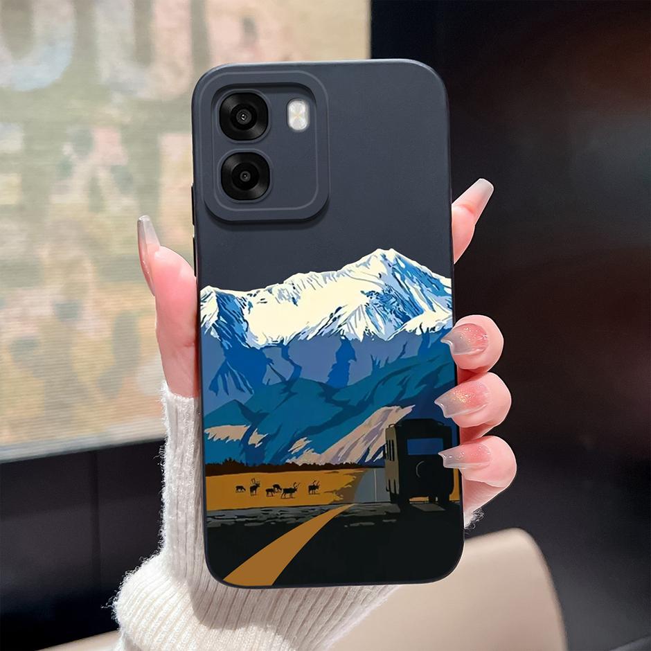 Case For Oppo A6 A6x A6s 4G 5G Cute Cartoon Cat Soft Silicone Protective Bumper Cover For OppoA6 OppoA6x A6s Anti Scratch Fundas