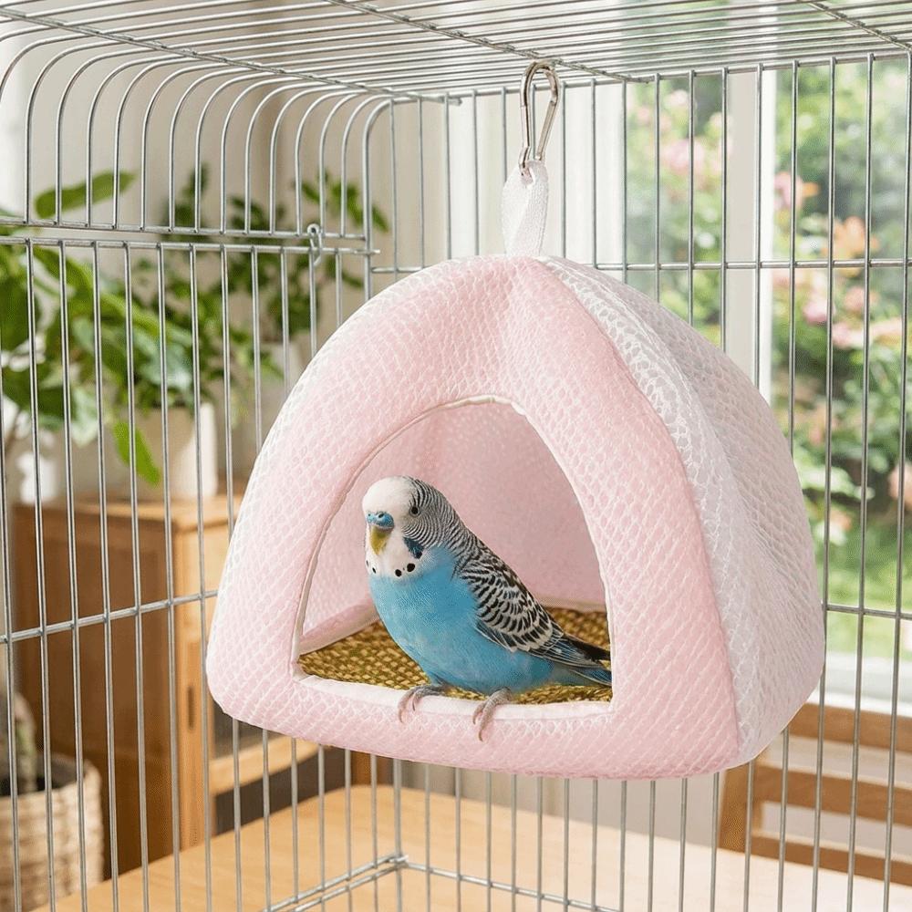 Soft Parrot Sleeping Tent Breathable Mesh Bird Swing Hammock Parrot Birdhouse Pet Habitat