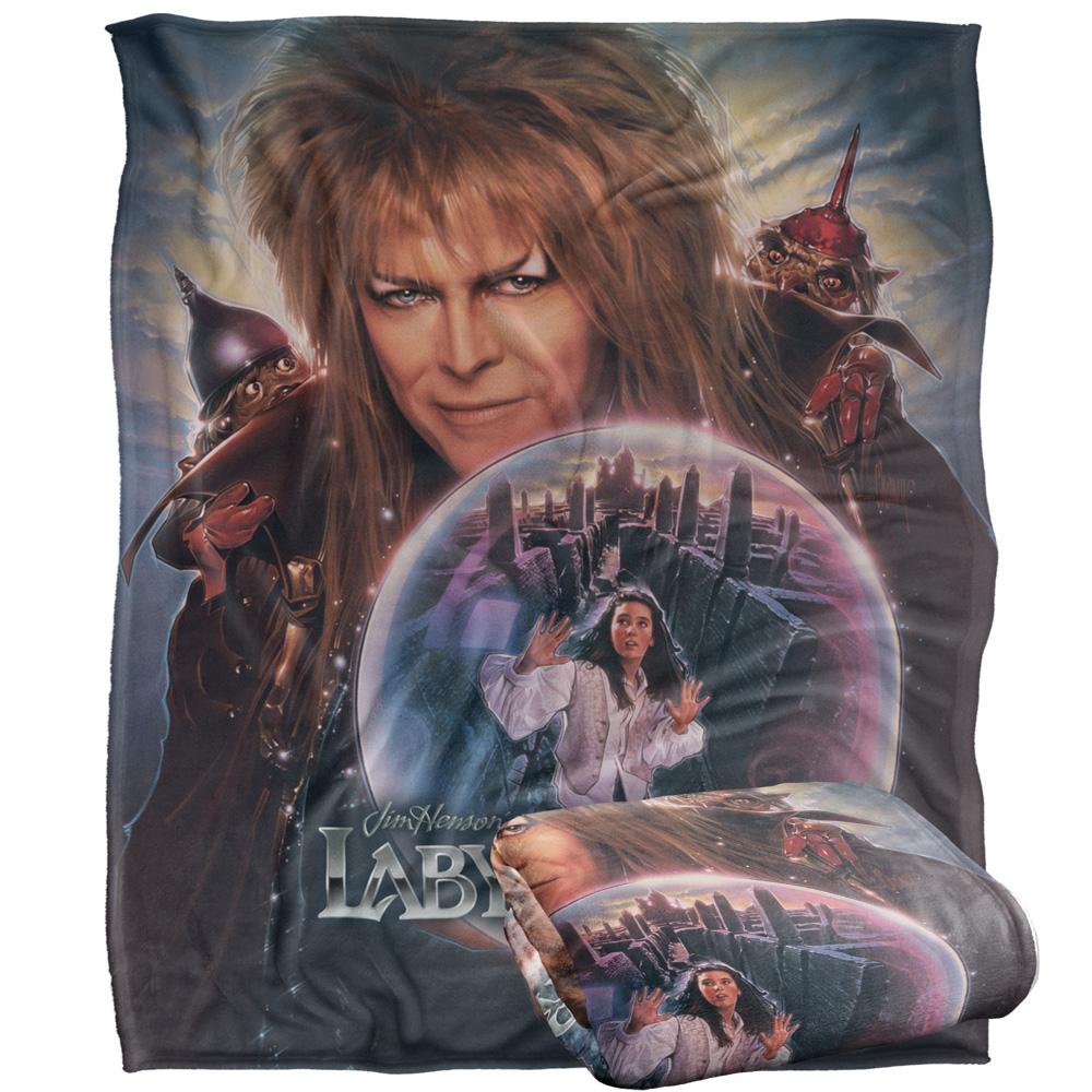 Labyrinth Gefangen Im Glas Seidig Superweiche Decke