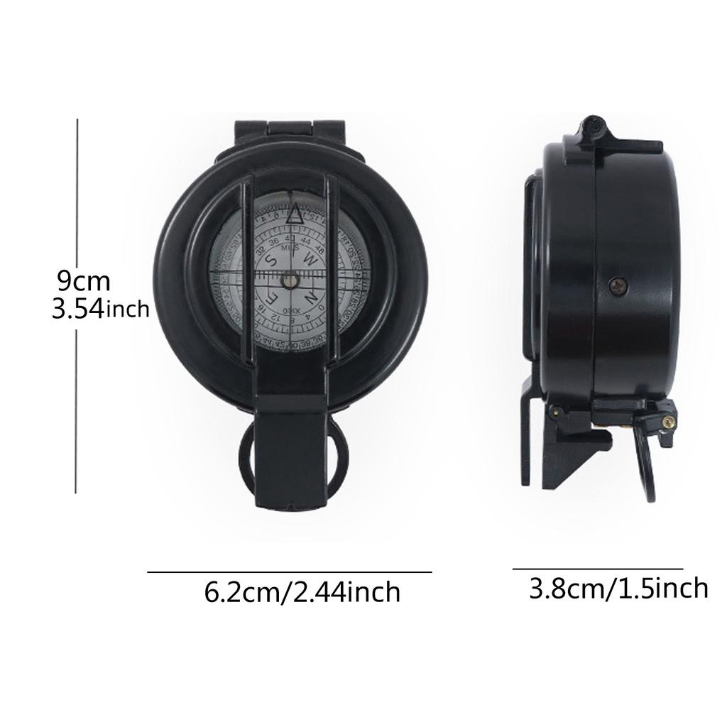 Vintage Pocket Watch Compasses Outdoors Travel Compasses Portable Luminous Hiking Backpacking Compasses Waterproof