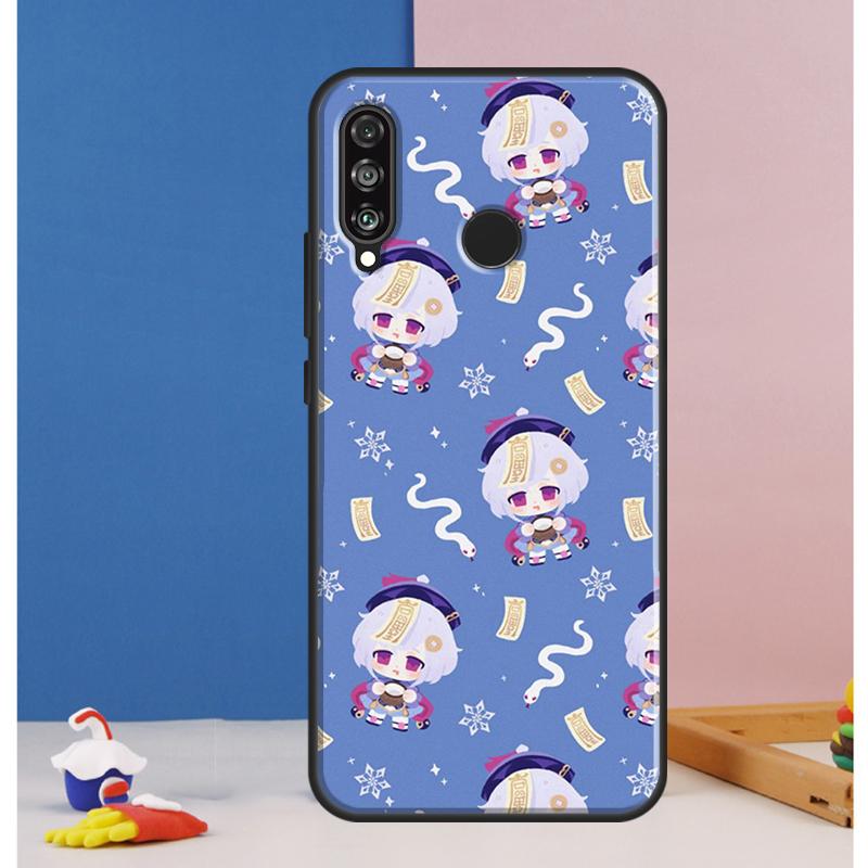Genshin Impact Qiqi Case For Huawei Nova 12s 7i 8i 11i 12i 9 10 SE Y73 Y90 Y70 Y72 Y61 Y91 P30 P40 Lite P60 Pro