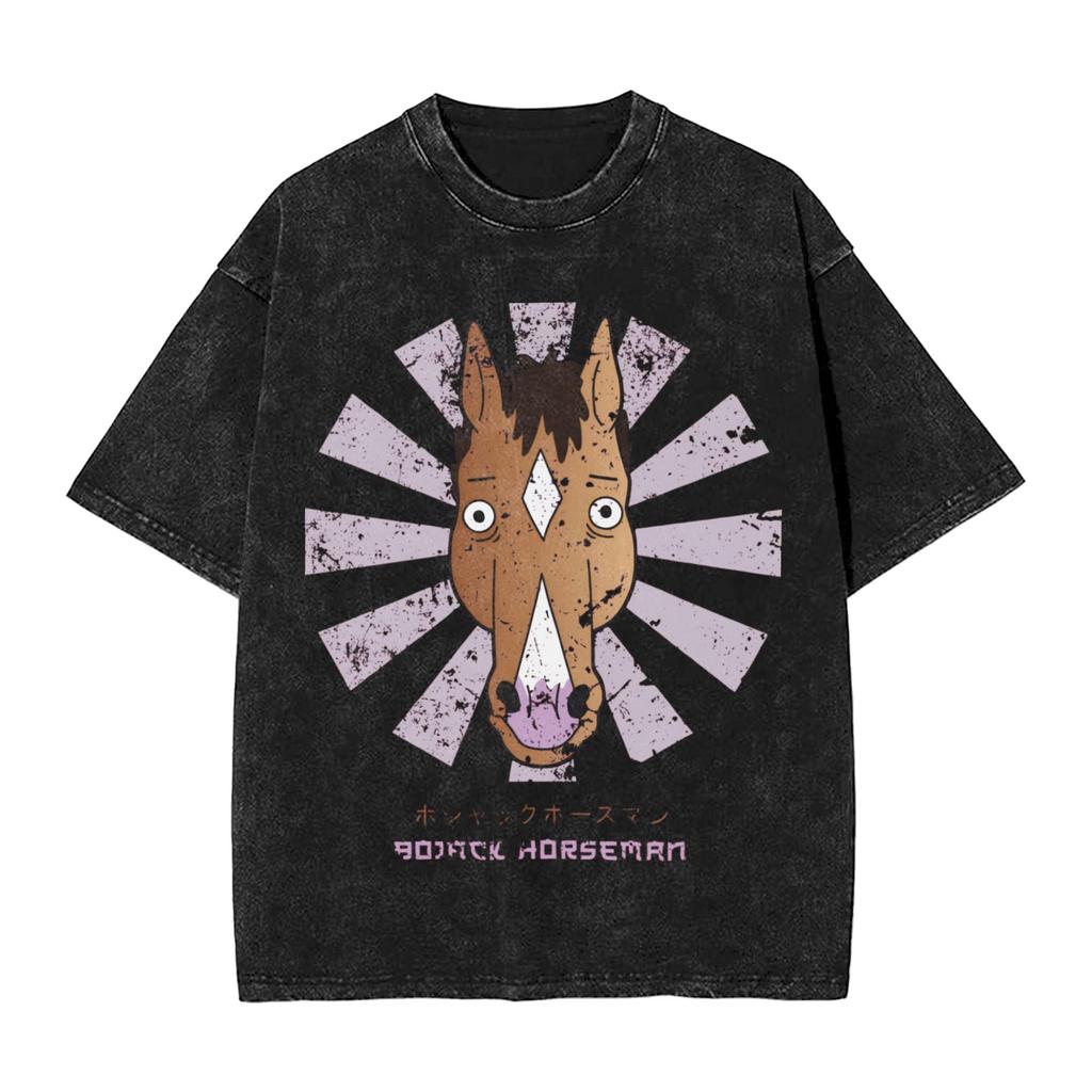 youre BoJacks Horsemans T Shirt Summer  Y2K Retro T-Shirts Casual Trending Tshirt For Male Short Sleeve Pattern Tees