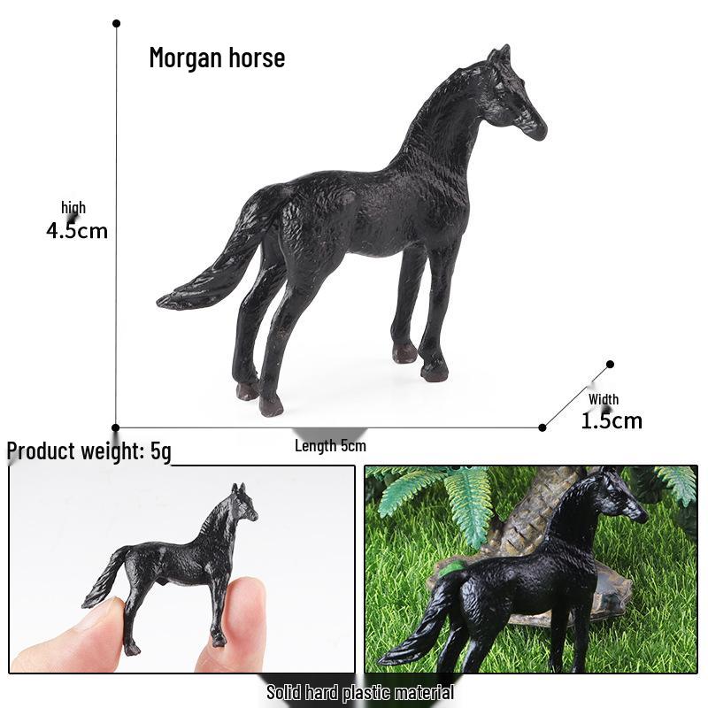 Children's Prancing Horse and Jockey Toy Set