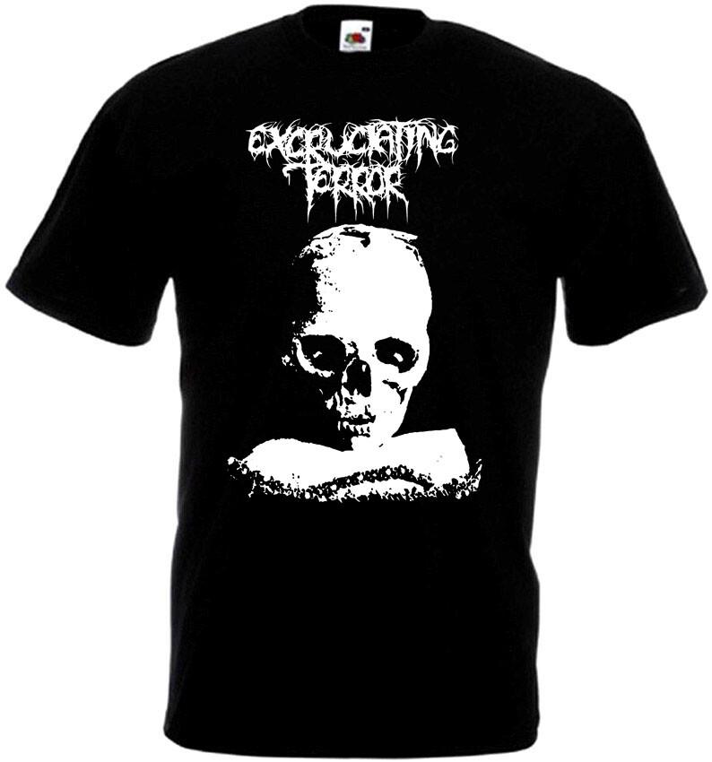Excruciating Terror v9 T-shirt hardcore punk black all sizes S5XL XL
