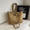 Nylonová látková taška Mäkká vosková Veľká kapacita Jednoduchá taška cez rameno Študentská ručná taška Crossbody Taška na dochádzanie