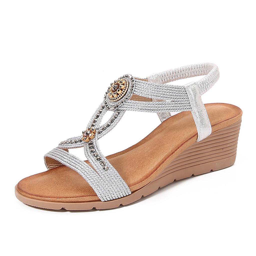 Hot Women Shoes Summer Fairy Style Wedges Shoes For Women Sandals With Arch Support Comfortable Sandalias De Mujer Verano 2026