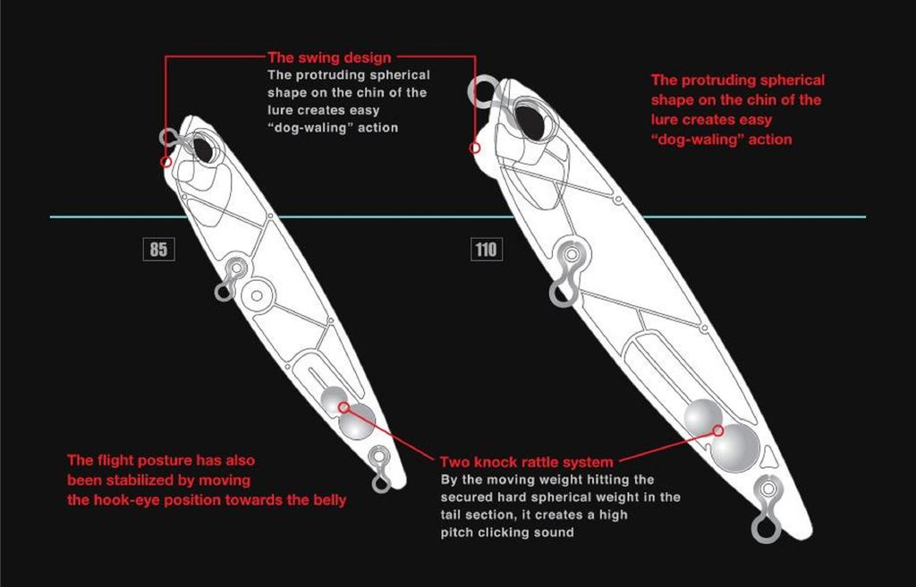 DUO Realis Pencil 110 Topwater Floating Lure AJA3055 (3109)