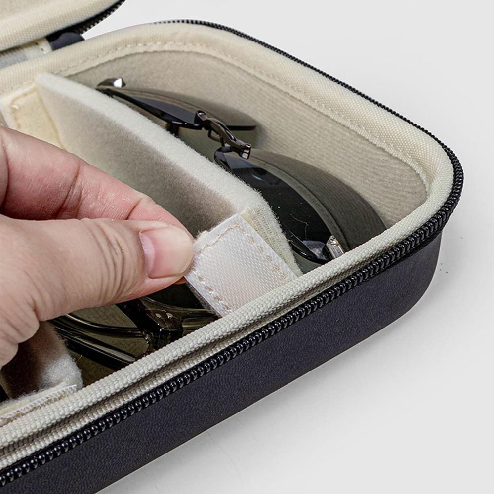 Sunglasses Storage Case Hard EVA Sunnies Cool Shades Protect Box Dark Glasses Portable Travel Carrying Bag
