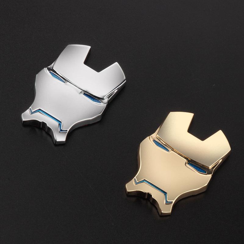 3D Metal Iron Man Car Logo Sticker - Avengers Edition