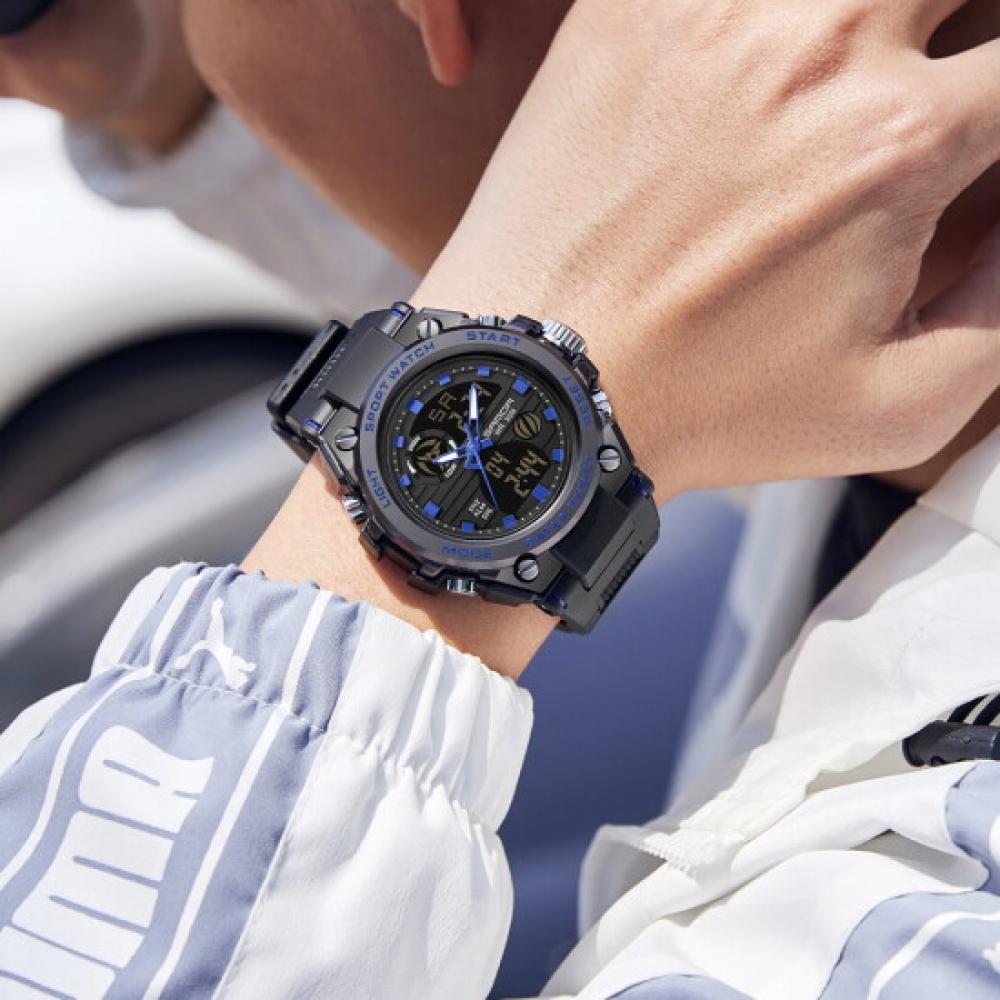 Menbag Men Waterproof Sports Wrist Watch Snd908w