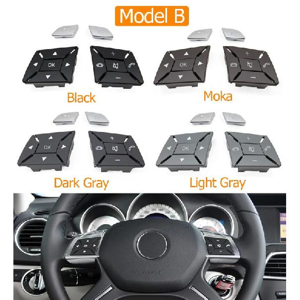 Car Steering Wheel Menu Control Switch Button For Mercedes Benz C E A GLK CLS Class W204 X204 W212 W218 W156 W176 W117 W172 W246