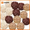 Xiaomi 3/12Pcs Rattan Balls Natural Decorative Balls Vase Filler for Wedding Christmas Home Table Decor Tree Branches Ornament Party450000