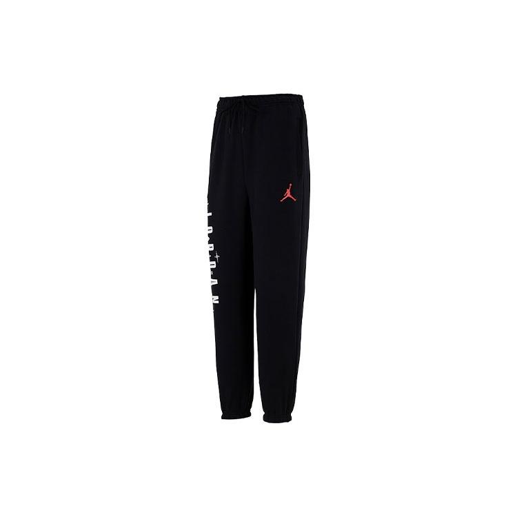 Men s Air Jordan Logo Printing Casual Long Pants/Trousers Black DO9154-010