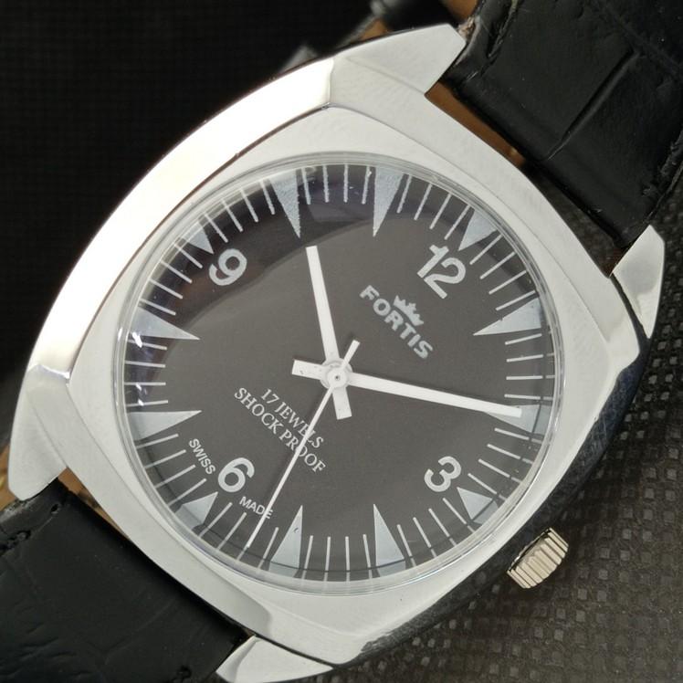 

ВОССТАНОВЛЕННЫЕ ШВЕЙЦАРСКИЕ МУЖСКИЕ НАРУЧНЫЕ ЧАСЫ FORTIS WINDING С ЧЕРНЫМ ЦИФЕРБЛАТОМ 622b-a416718-2 lot622b-a416718