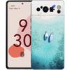 Pretty Blue Sea Fashion Phone Case For Google Pixel 10A 10 9 8 7 6 Pro XL 9A 8A 6A 7A 5G Soft Shockproof TPU Black Cover