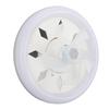 11.8in 60W Ceiling Fan with Light E27 LED Dimmable Ceiling Fans with Remote Control 3 Speeds 5