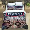 Morat Pop Band Printed Bedding Sets Exquisite Bed Supplies Set Duvet Cover Bed Comforter Set  Bedding Set Luxury Birthday Gift
