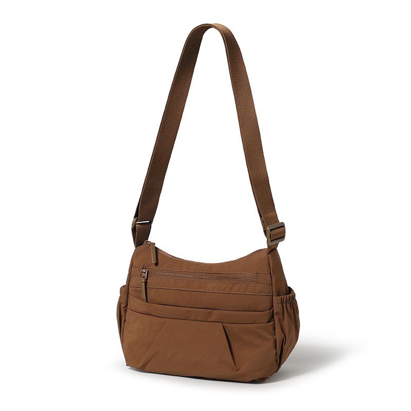 Shoulder Bag Large Capacity Crossbody Bag Multi-Layer Nylon Bag