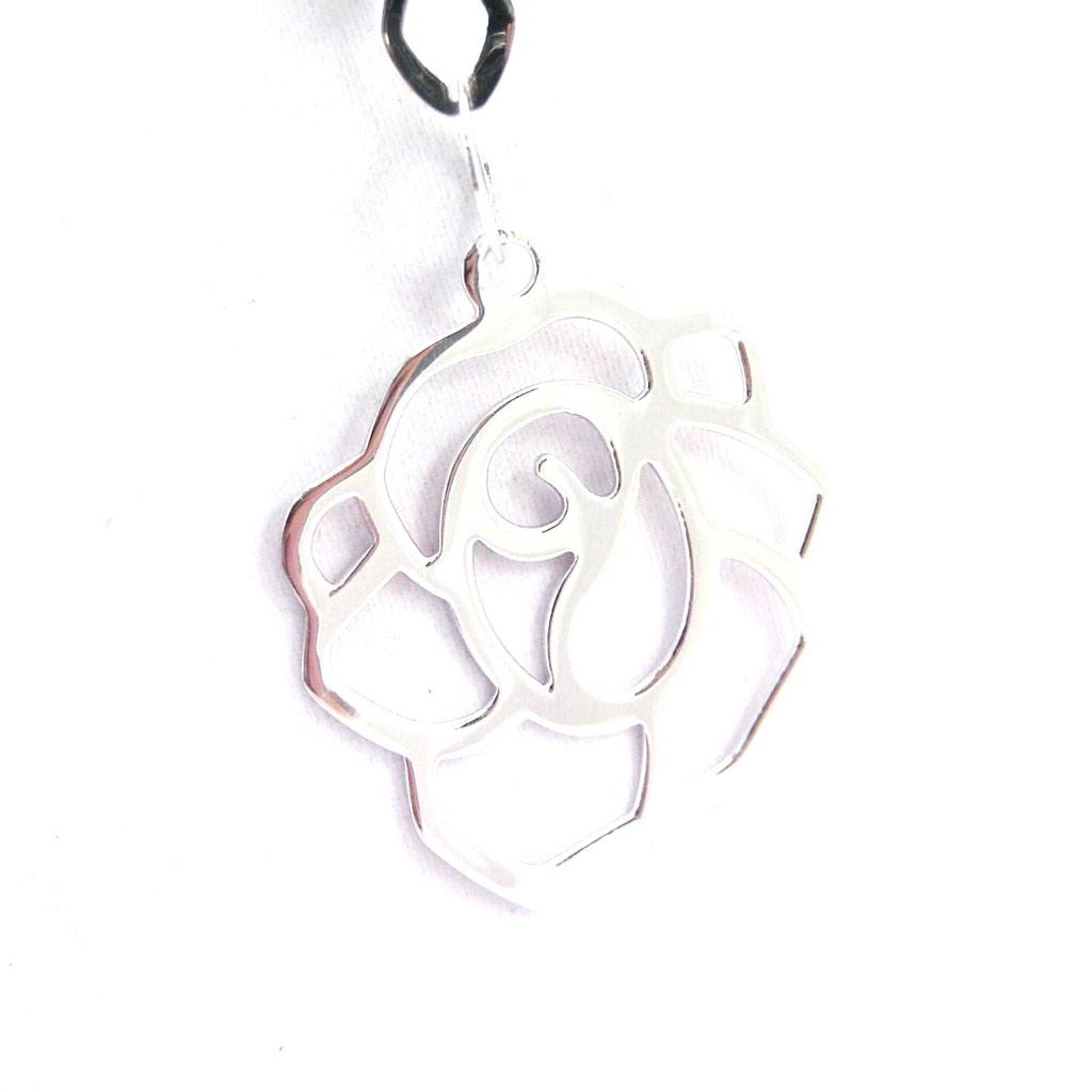 Les Trésors De Lily [G5639] - Silver Necklace 'Choreography'