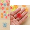 Hand Twist Transparent Gyroscope With Colorful Design For Childrens Gift