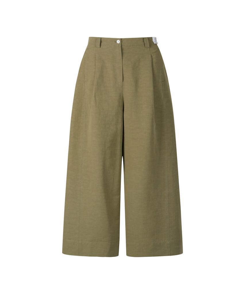 RECODE Linen Wide Pants_Rqpam24579Khx