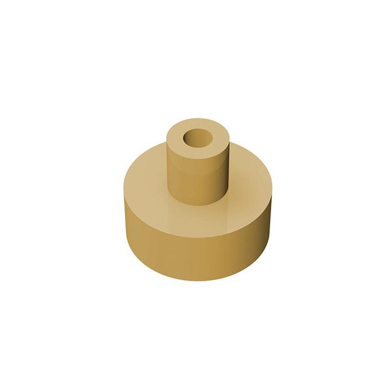 Non-Toxic 10Pcs 20482 Round 1 X 1 With Bar And Pin Block Moc Color Compatible With Brick Diy Children'S Toy Assembly