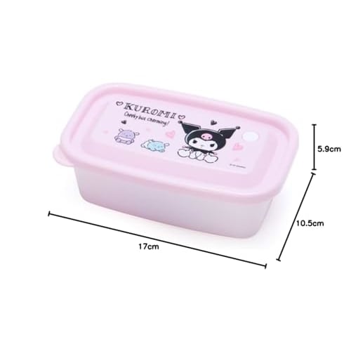 Sanrio Kuromi Food Container (Storage Container) Set of 2 455849