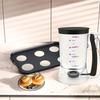 Batter Dispenser for Baking 900ml 4-Cup Measured Container with Quick Release Spout BPA-Free Plastic Batter Pourer for Pancakes Cupcakes Waffles