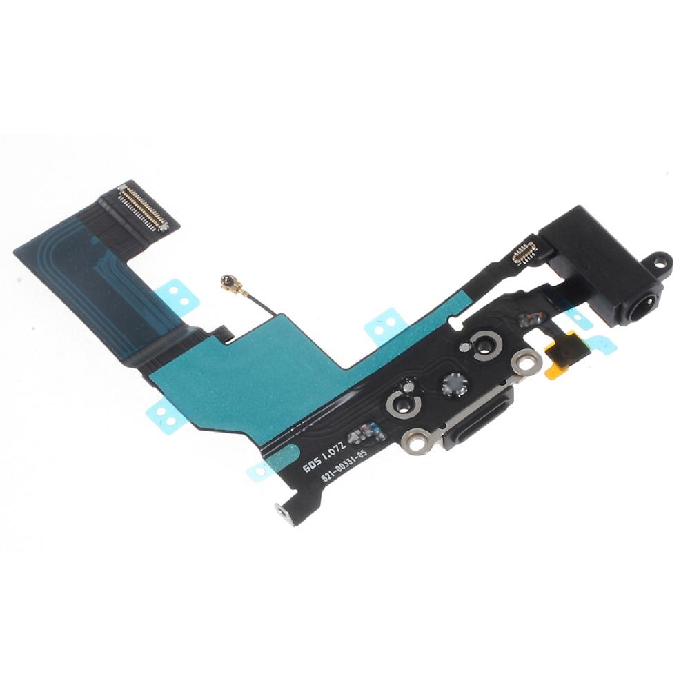 

Charging Port Flex Cable Replacement for iPhone SE Black