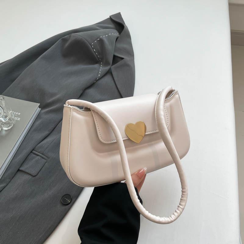 

Модная женская сумка 2025 года, весна, новая, модная, универсальная, через плечо, подмышечная сумка, темперамент, маленькая квадратная сумка белый