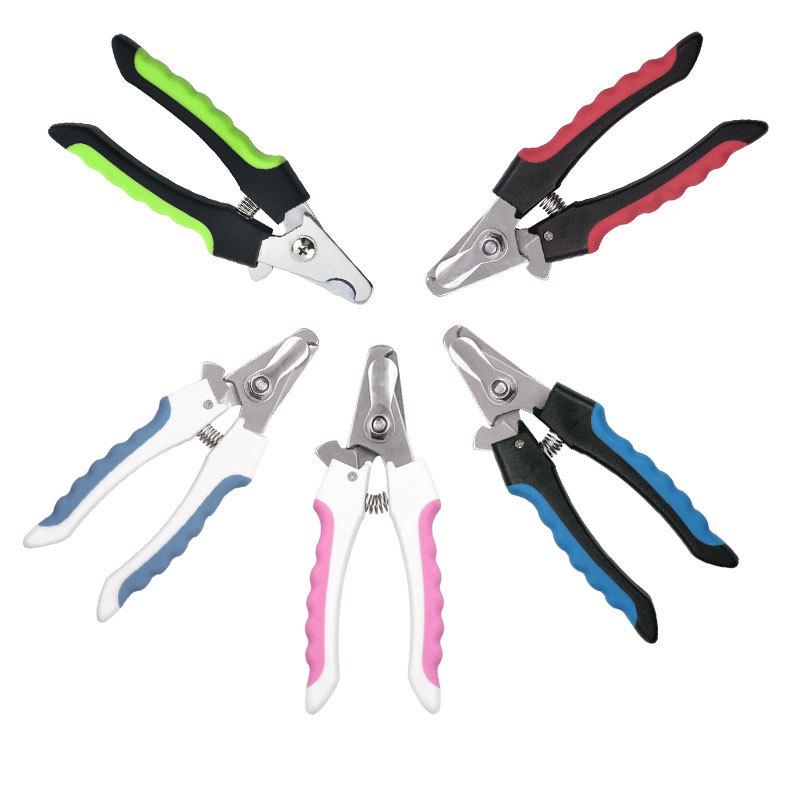 Stainless Steel Pet Nail Clippers for Cats & Dogs - Large & Small Trimmers