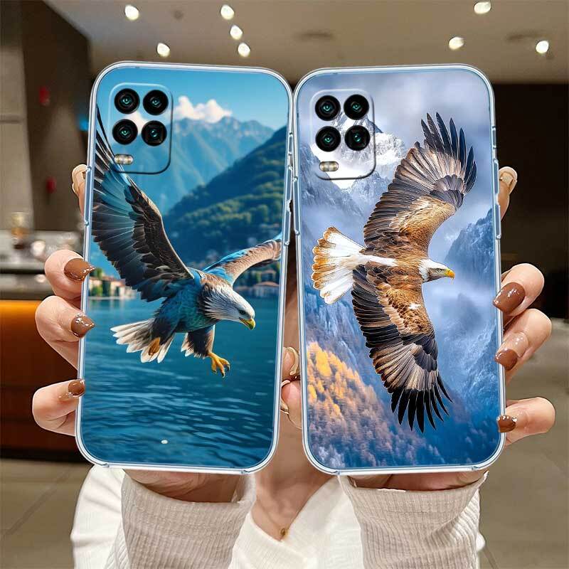 Hawk Eagle Phone Case for Motorola G14 G15 G24 G30 G31 G32 G34 G41 G42 G51 G52 G50 G60S G60 G62 G72 G71 G73 G84 G85 G200 E32