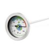 304 Stainless Steel Soil Thermometer Probe Size 5x500mm Dial Diameter 54mm