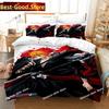 3D Anime Bleach Kurosaki Ichigo Bedding Set Printed single Comforter Quilt Duvet Cover Pillow Case 3 Pieces Sets Kids Adult Size