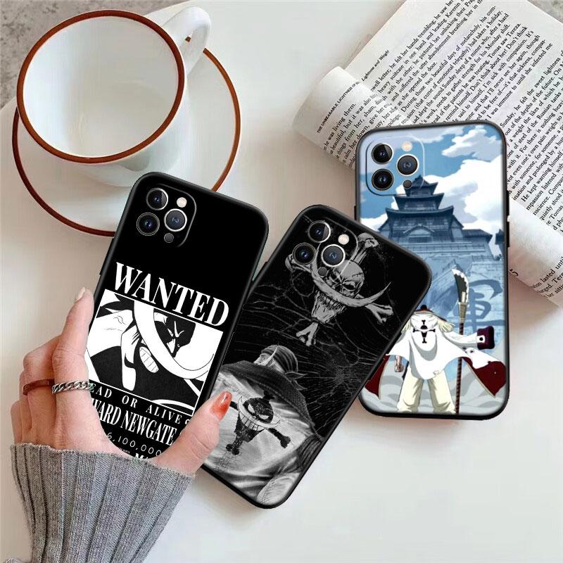 TR25 One Piece Edward Newgate New High-End Shell Phone Case for iPhone SE X XS XR 16E 11 17 Pro Max 8 7 6 6s Plus Air