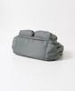 Sunny Label Women's Grosgrain 2-Pocket Shoulder Bag, LAA6-2AJ002, Gray