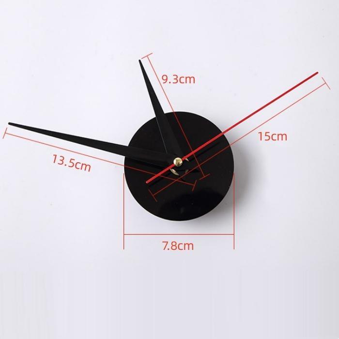 DIY Luminous Wall Clock, Mute, with Installation Accessories, Diameter 40cm