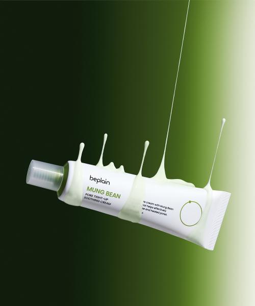 Beplain Mung Bean Pore Tight-up Soothing Cream 60ml (2-Pack)