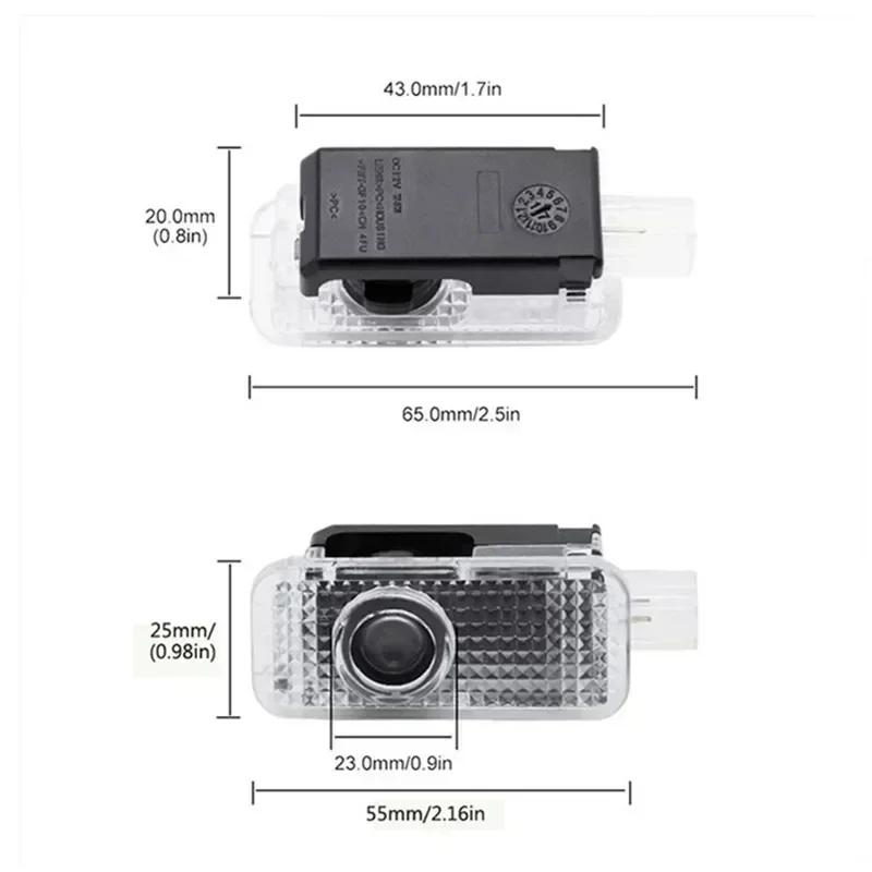 Car Door AUDI Welcome Light Led HD Projector Lamp For Audi A3 A4 B8 8P 8V A6 C7 A5 Q5 B7 B6 SLINE QUTTRO RS Q3 Q7 S3 S4 S5 S6 S8