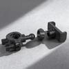 Phone Holder Clip for 4.5 to 7inch Devices Incorporating Protective Sponge for Secure Attachment on Bikes Motorcycles