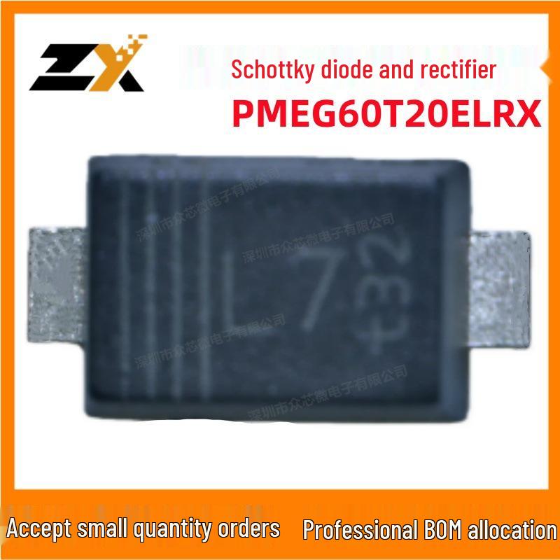 

60V 2A Schottky Diode & Rectifier PMEG60T20ELRX SOD-123W-2