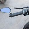 1 Pair Motorcycle Handle Bar Rearview Mirror Scooter Motocross Rearview Mirrors Electrombile Back Side Mirror Universal