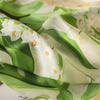 100% Pure Silk Printed Square Scarf Women Lightweight Neck Wrap Floral Design