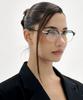 MAISON MASTER Raum-Haif Glasses Black