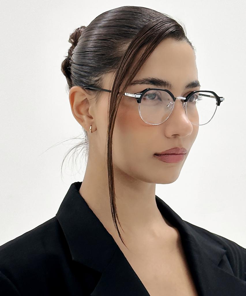 MAISON MASTER Raum-Haif Glasses Black