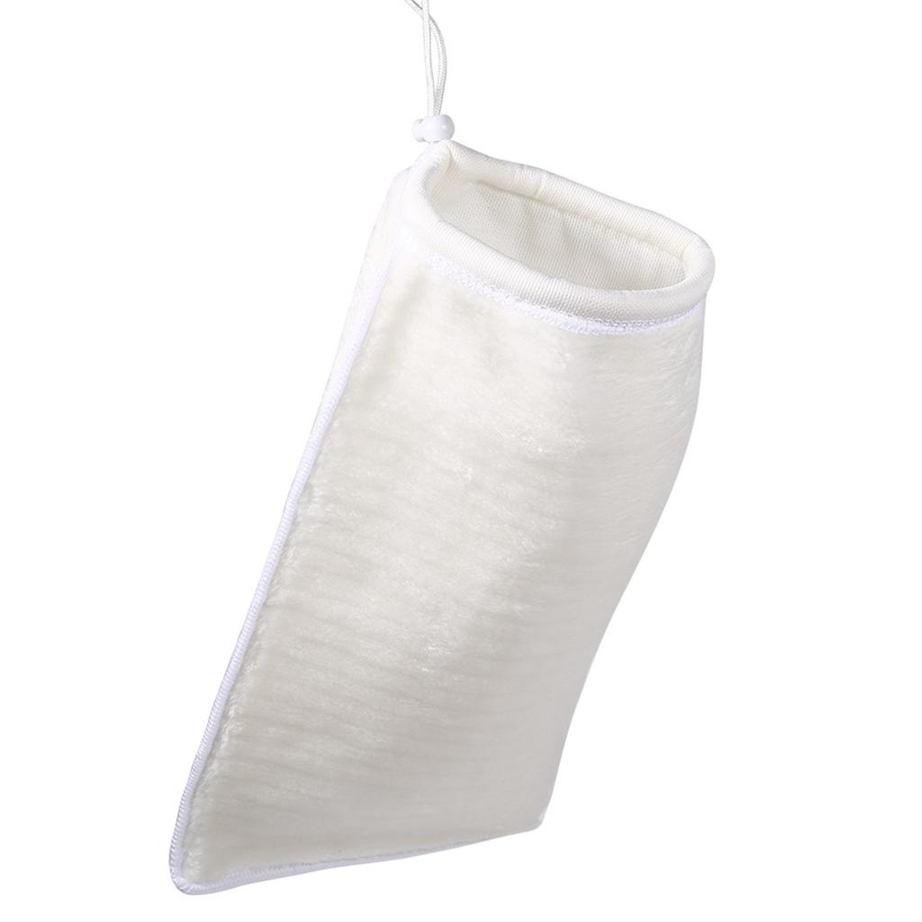 Drawstring Aquarium Fish Tank Sock Filtration Marine Sump Filter Cotton Bag Cleaner Practical