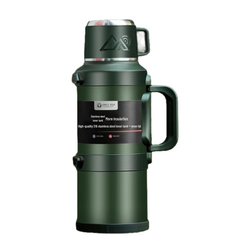 Extra velká venkovní 316 nerezová izolovaná cestovní termoska