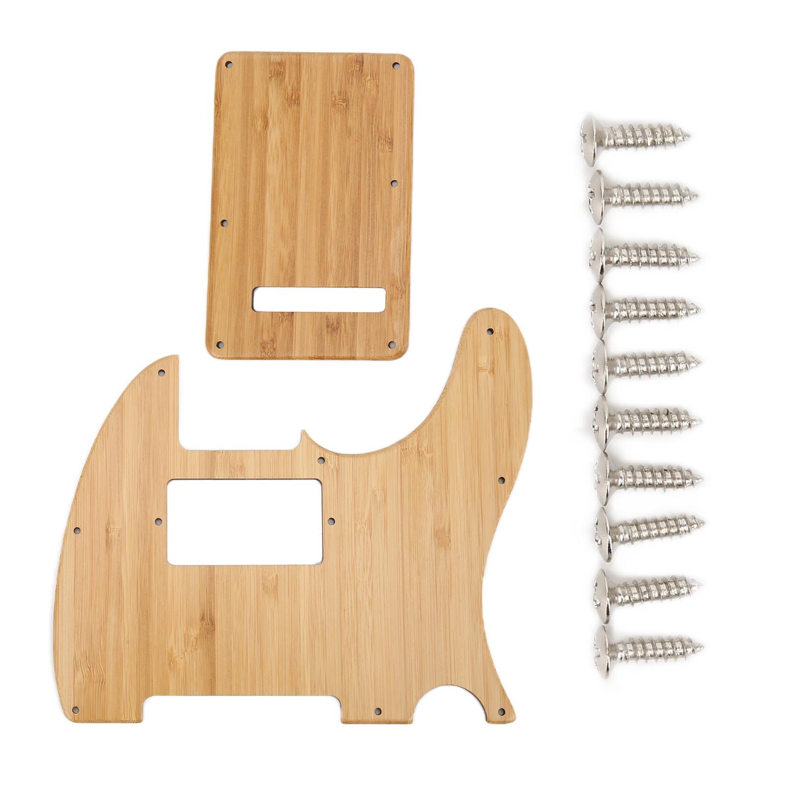 

Humbucker Pickguard Guard Plate for TL Acoustic Guitar Replacement Decor Accessory Bamboo GQ227