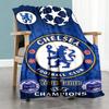 Chelsea Personalized Name Blanket Cozy Personalized Blanket Comfortable for Home Decor Office Chair Picnics Bed All-Season Use