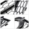 2PCS Fog Light Cover Grille Grill 8J0807682 8J0807681 Fit TT MK2 2007-2010